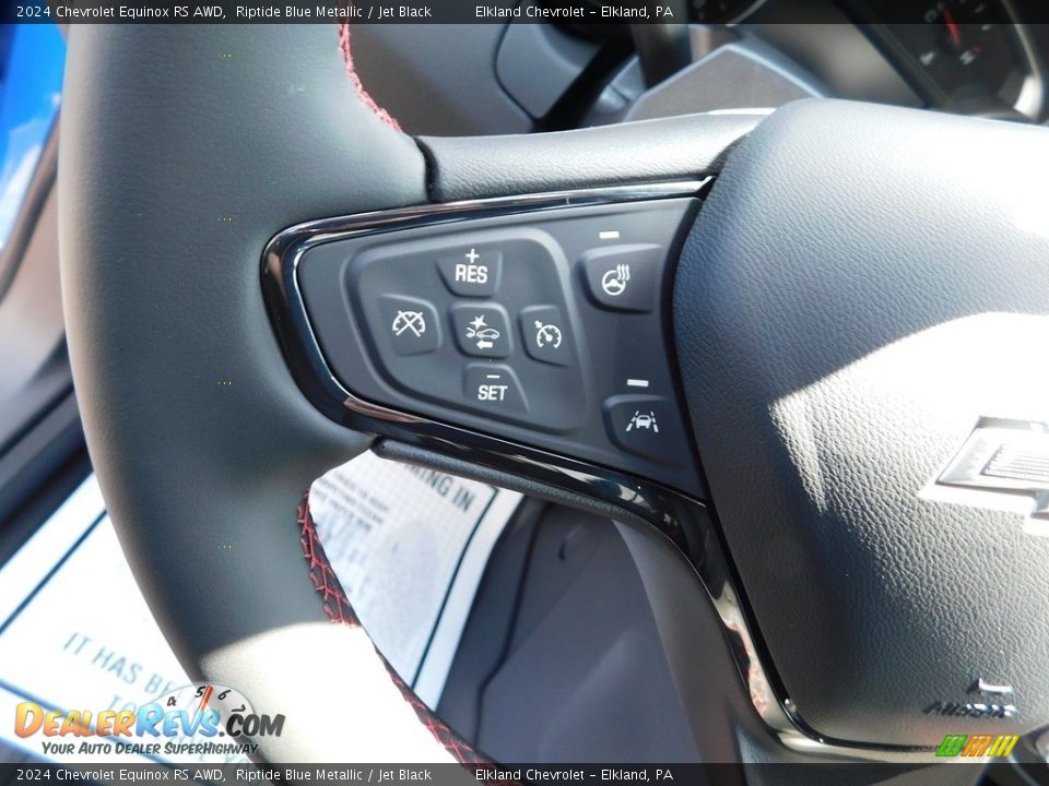 2024 Chevrolet Equinox RS AWD Riptide Blue Metallic / Jet Black Photo #26