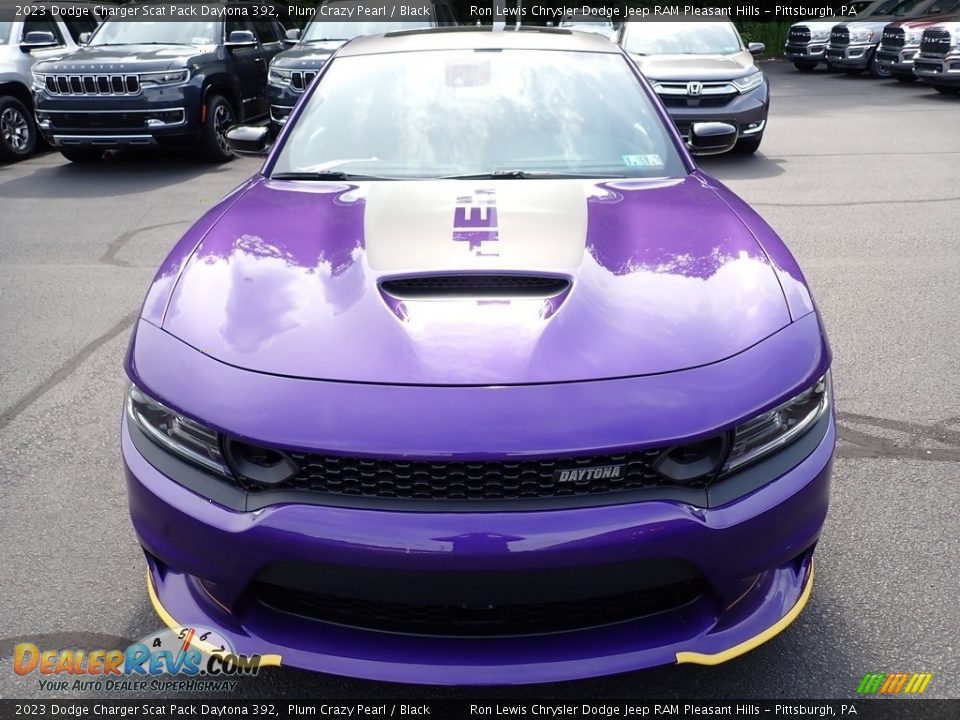 2023 Dodge Charger Scat Pack Daytona 392 Plum Crazy Pearl / Black Photo #9