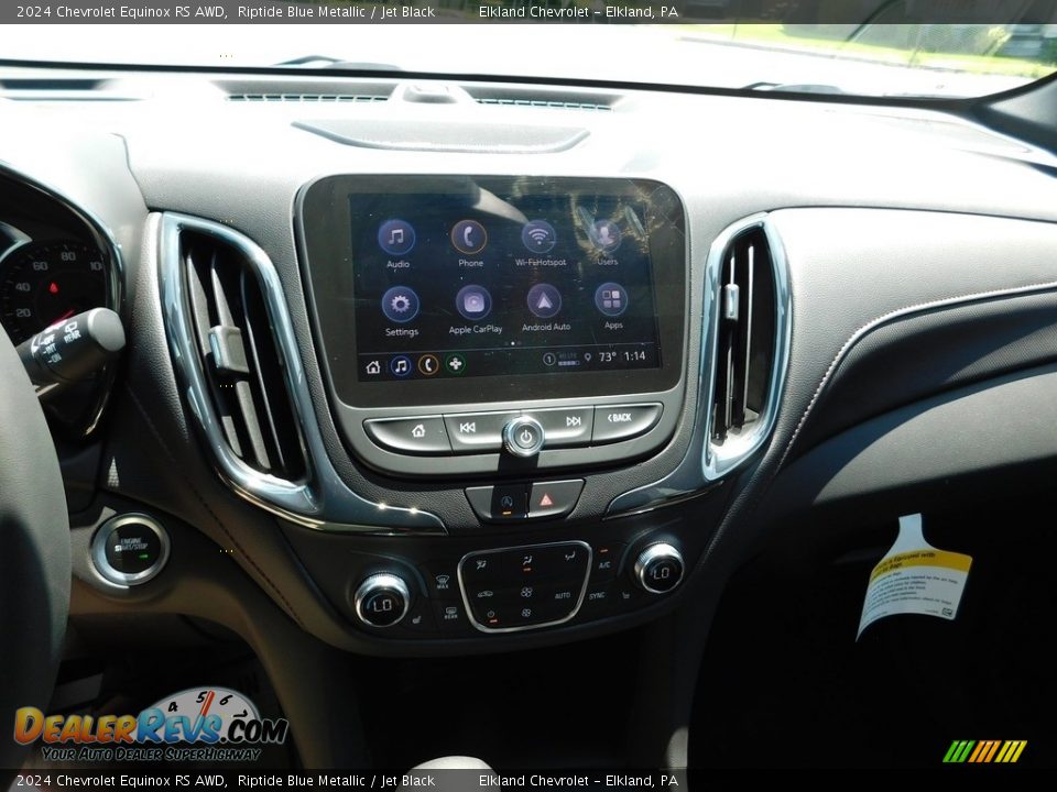 2024 Chevrolet Equinox RS AWD Riptide Blue Metallic / Jet Black Photo #30