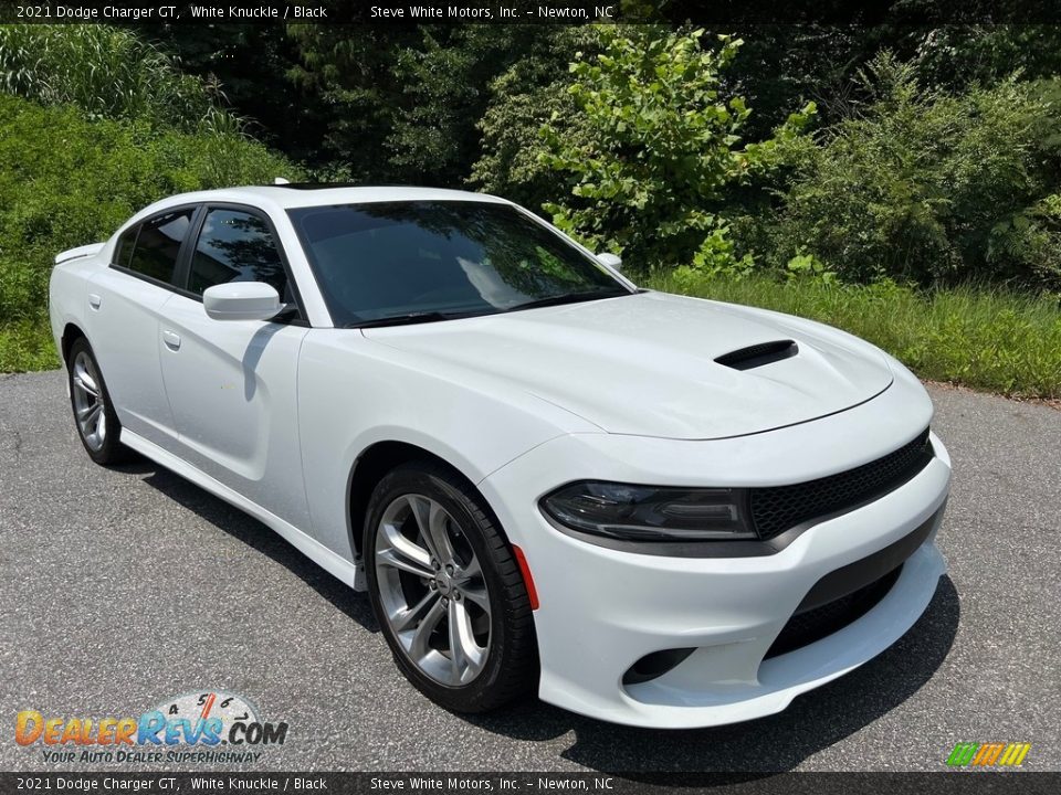 Front 3/4 View of 2021 Dodge Charger GT Photo #5
