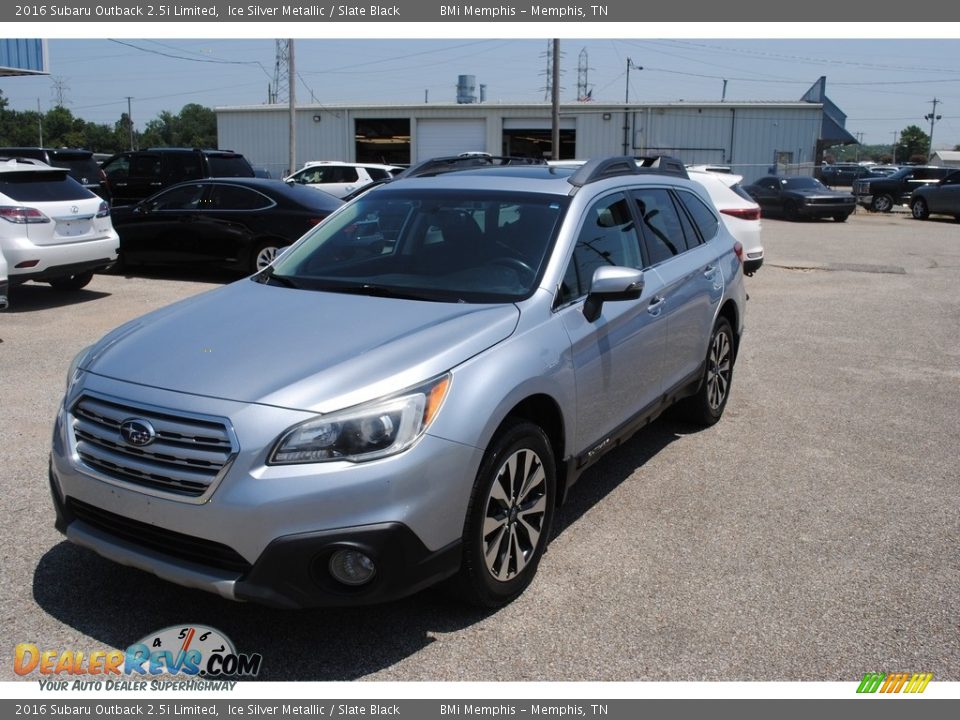 2016 Subaru Outback 2.5i Limited Ice Silver Metallic / Slate Black Photo #1