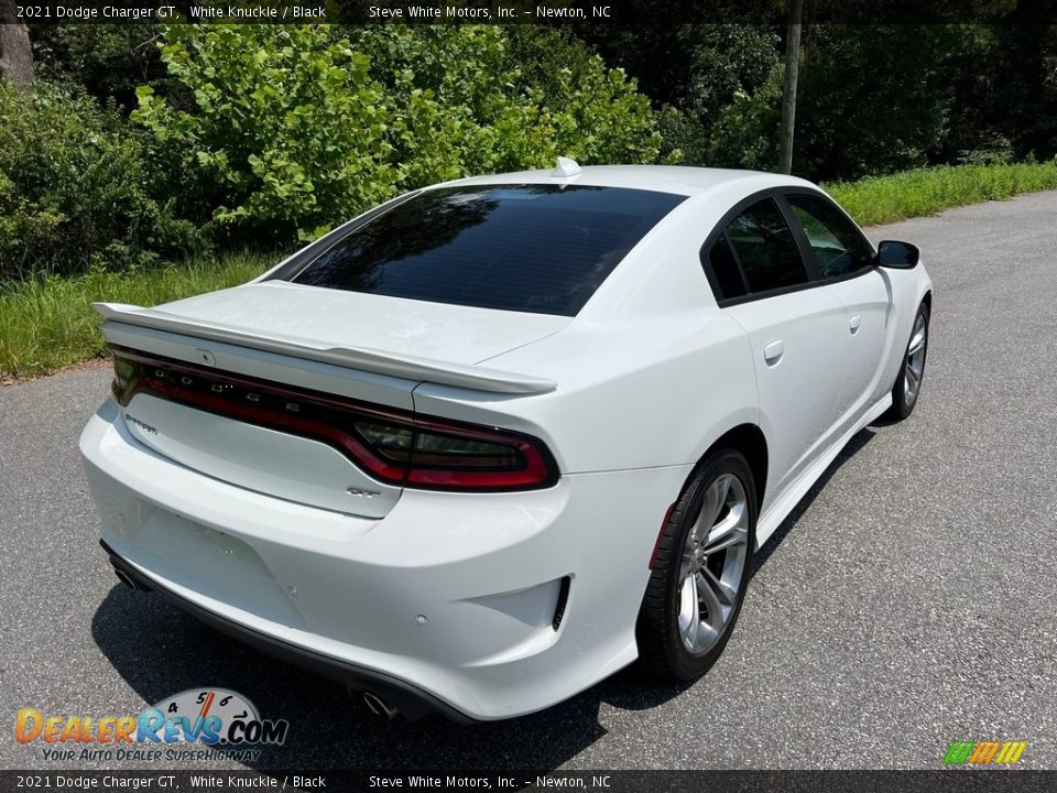 2021 Dodge Charger GT White Knuckle / Black Photo #7