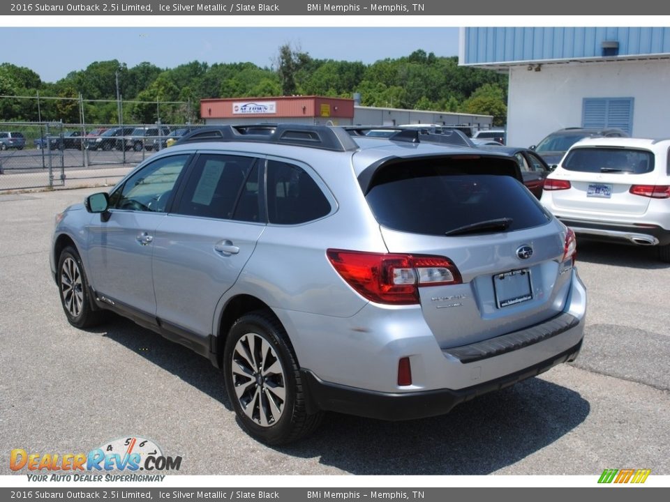 2016 Subaru Outback 2.5i Limited Ice Silver Metallic / Slate Black Photo #3