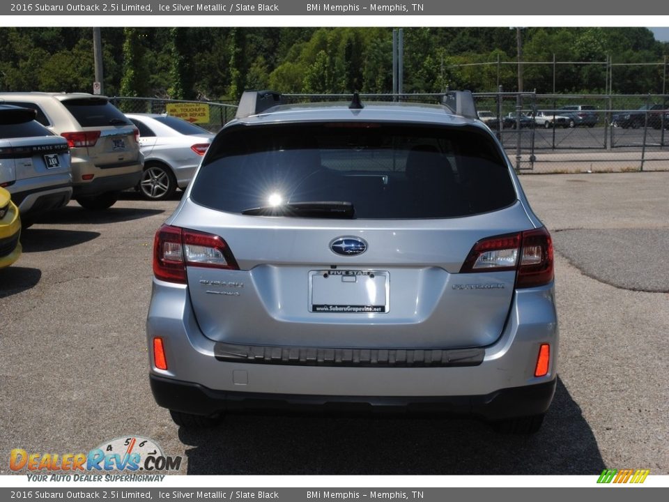 2016 Subaru Outback 2.5i Limited Ice Silver Metallic / Slate Black Photo #4