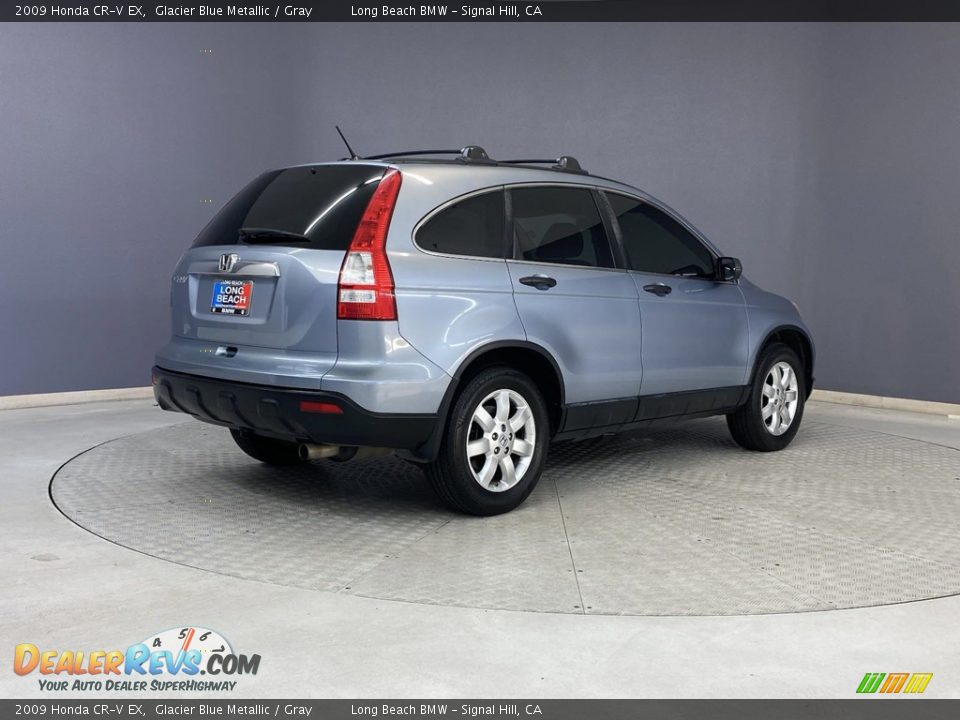 Glacier Blue Metallic 2009 Honda CR-V EX Photo #5