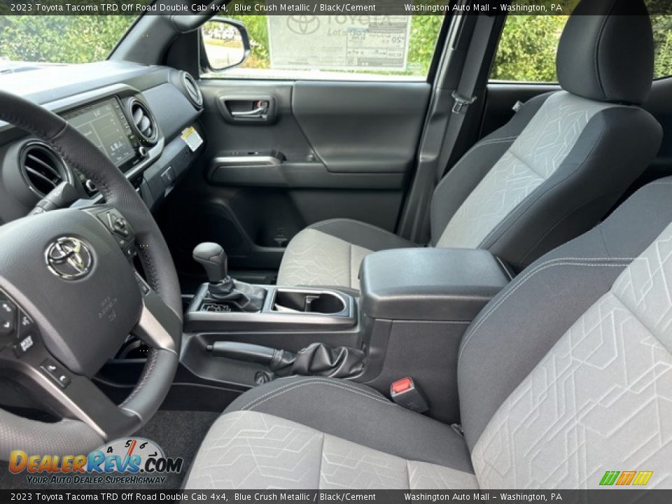 Front Seat of 2023 Toyota Tacoma TRD Off Road Double Cab 4x4 Photo #4