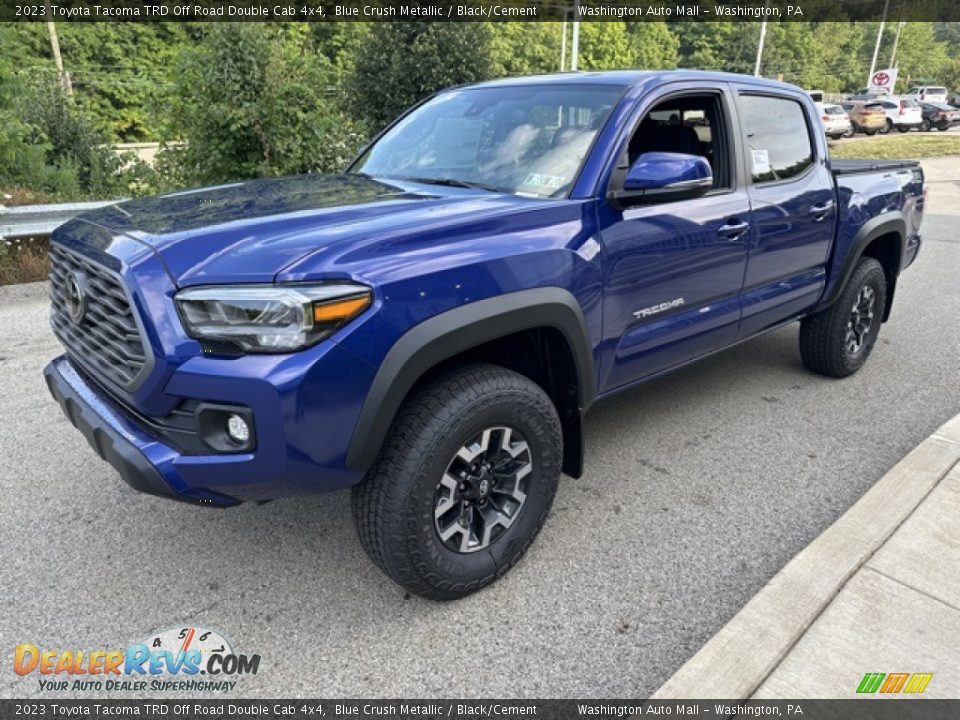 Front 3/4 View of 2023 Toyota Tacoma TRD Off Road Double Cab 4x4 Photo #7