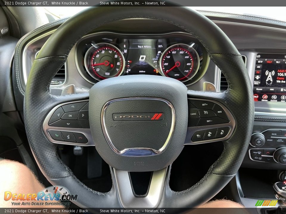 2021 Dodge Charger GT White Knuckle / Black Photo #22