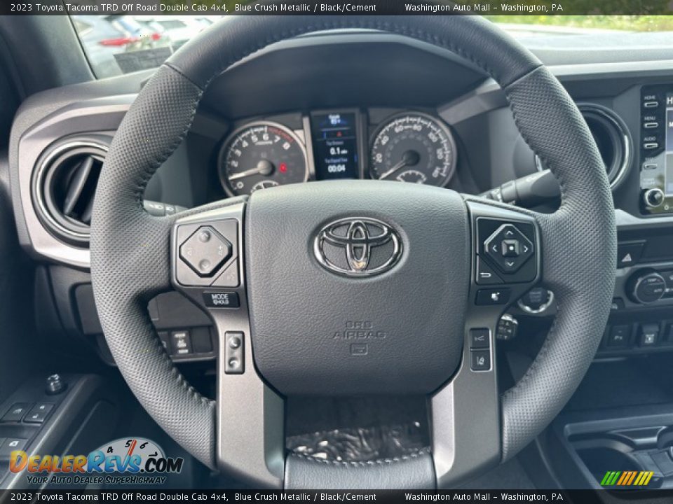 2023 Toyota Tacoma TRD Off Road Double Cab 4x4 Steering Wheel Photo #10