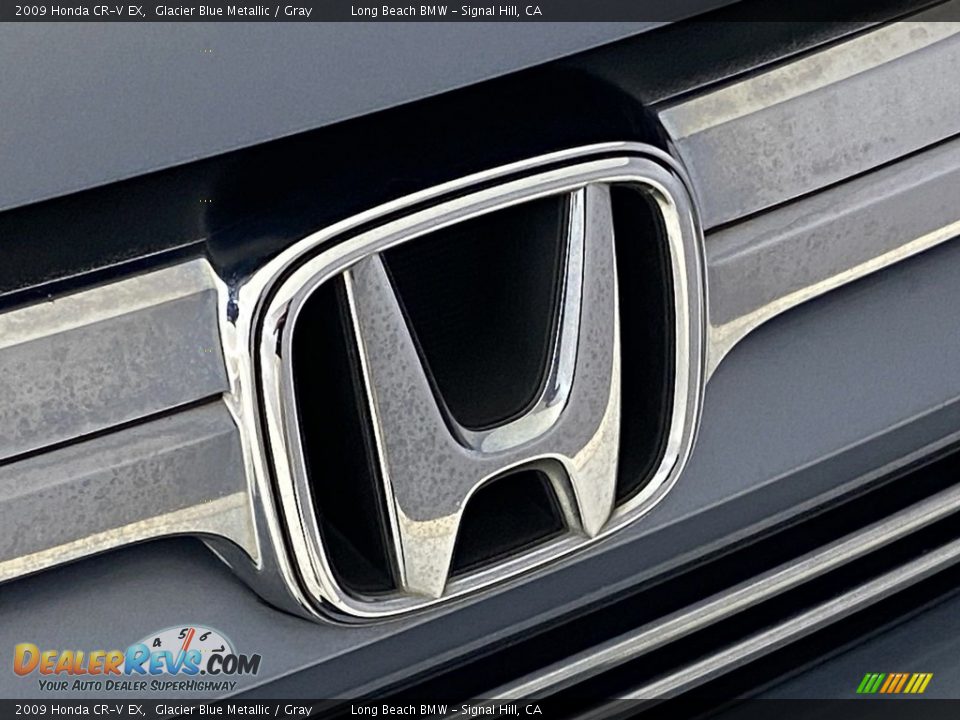 2009 Honda CR-V EX Glacier Blue Metallic / Gray Photo #8