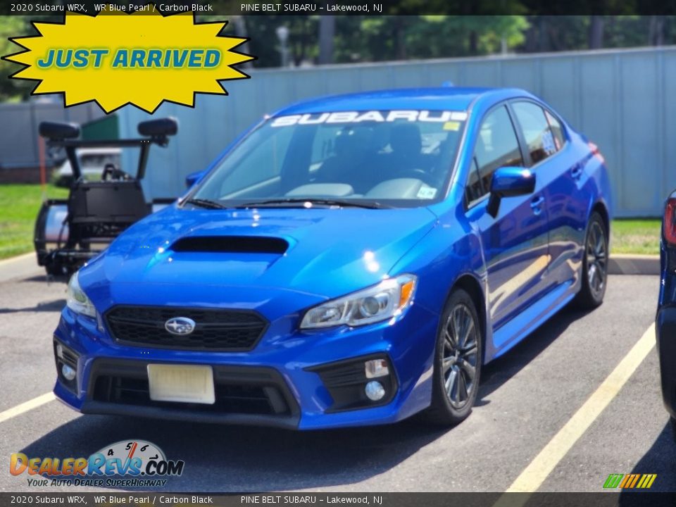 2020 Subaru WRX WR Blue Pearl / Carbon Black Photo #1