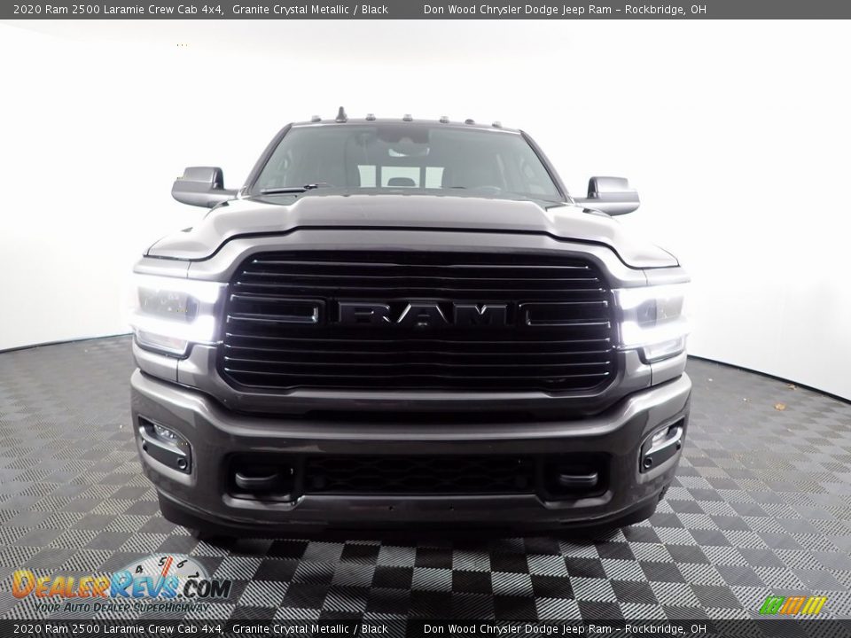 2020 Ram 2500 Laramie Crew Cab 4x4 Granite Crystal Metallic / Black Photo #6