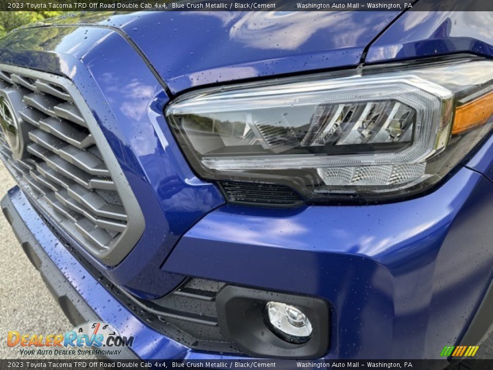 2023 Toyota Tacoma TRD Off Road Double Cab 4x4 Blue Crush Metallic / Black/Cement Photo #19