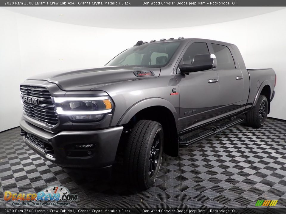 2020 Ram 2500 Laramie Crew Cab 4x4 Granite Crystal Metallic / Black Photo #7