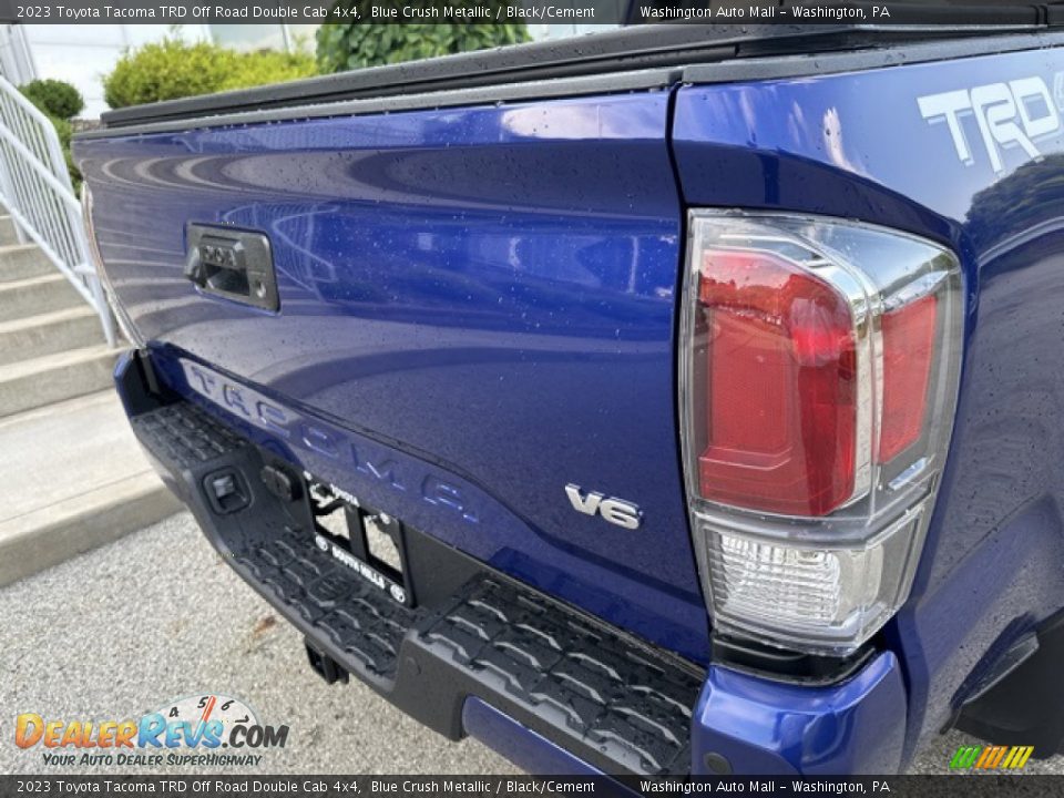 2023 Toyota Tacoma TRD Off Road Double Cab 4x4 Blue Crush Metallic / Black/Cement Photo #20