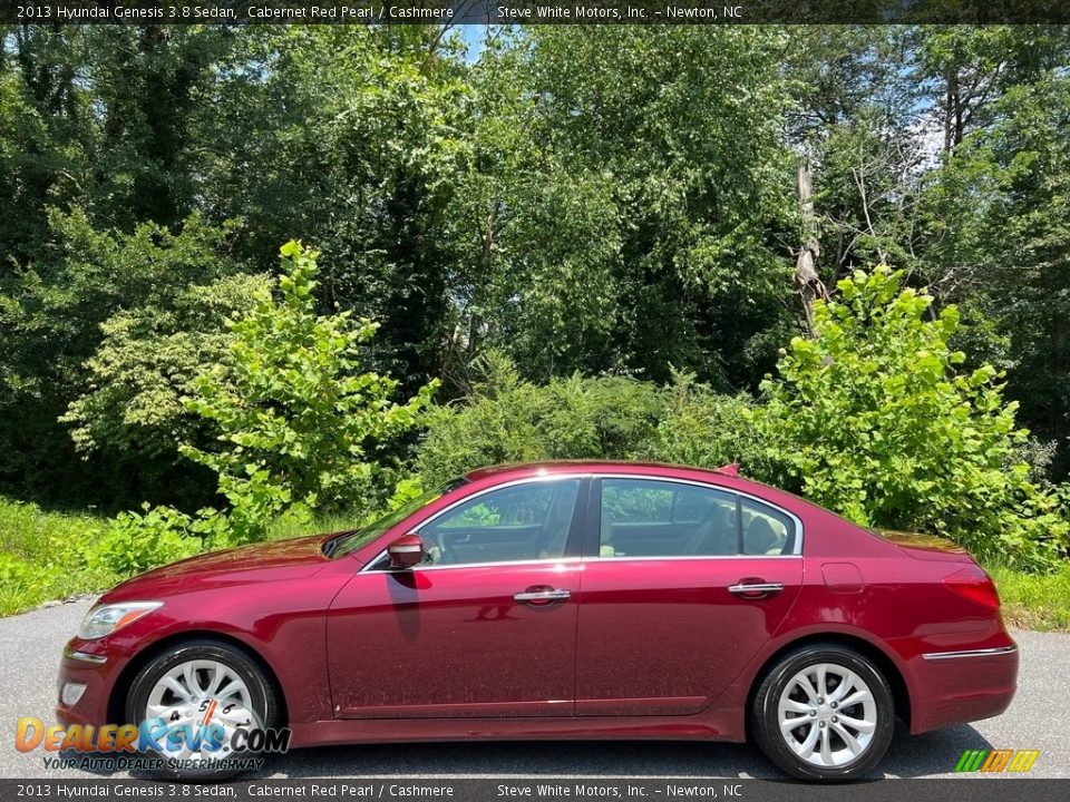 Cabernet Red Pearl 2013 Hyundai Genesis 3.8 Sedan Photo #1