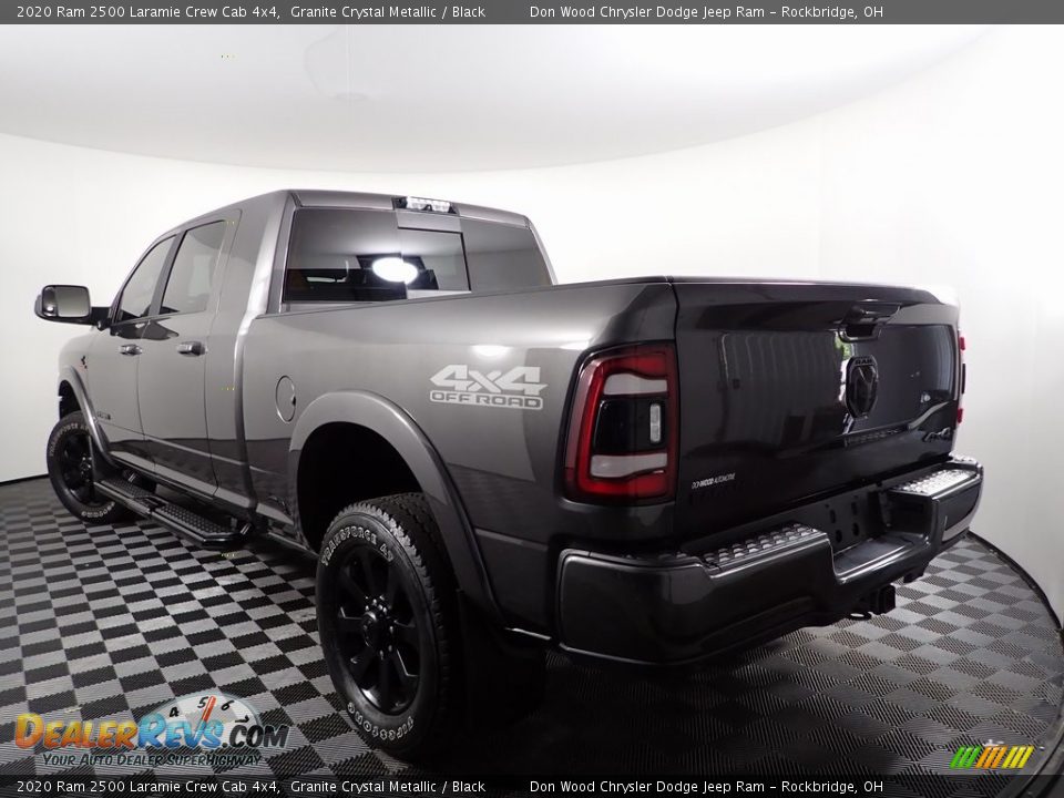 2020 Ram 2500 Laramie Crew Cab 4x4 Granite Crystal Metallic / Black Photo #8