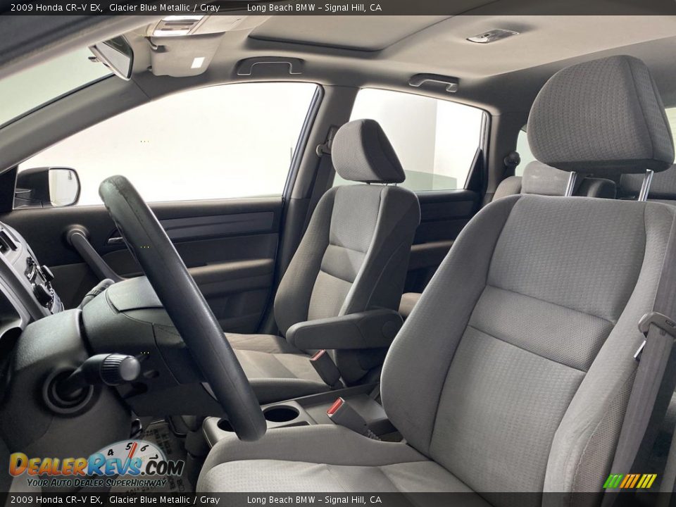 Front Seat of 2009 Honda CR-V EX Photo #17