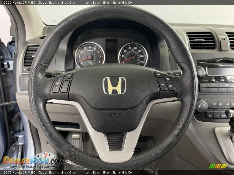 2009 Honda CR-V EX Steering Wheel Photo #18