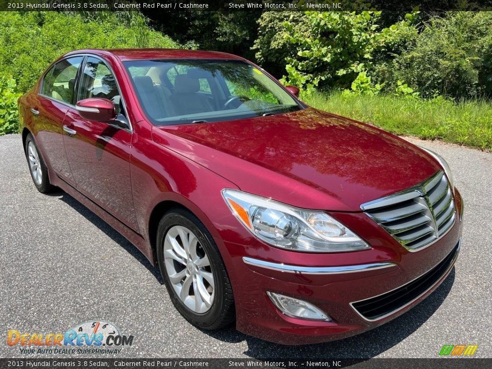 Front 3/4 View of 2013 Hyundai Genesis 3.8 Sedan Photo #5