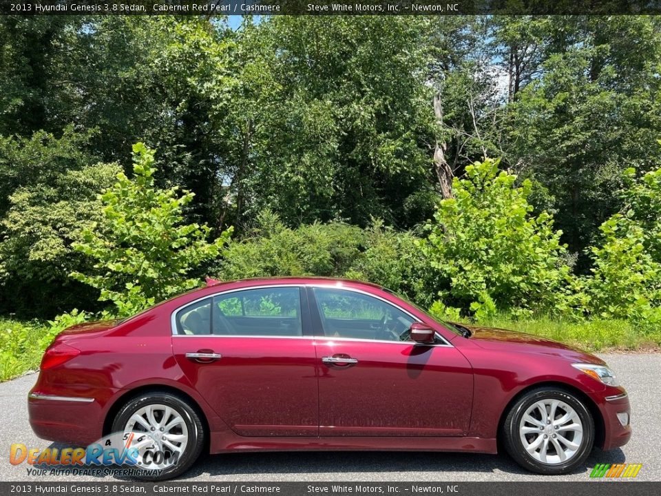 Cabernet Red Pearl 2013 Hyundai Genesis 3.8 Sedan Photo #6