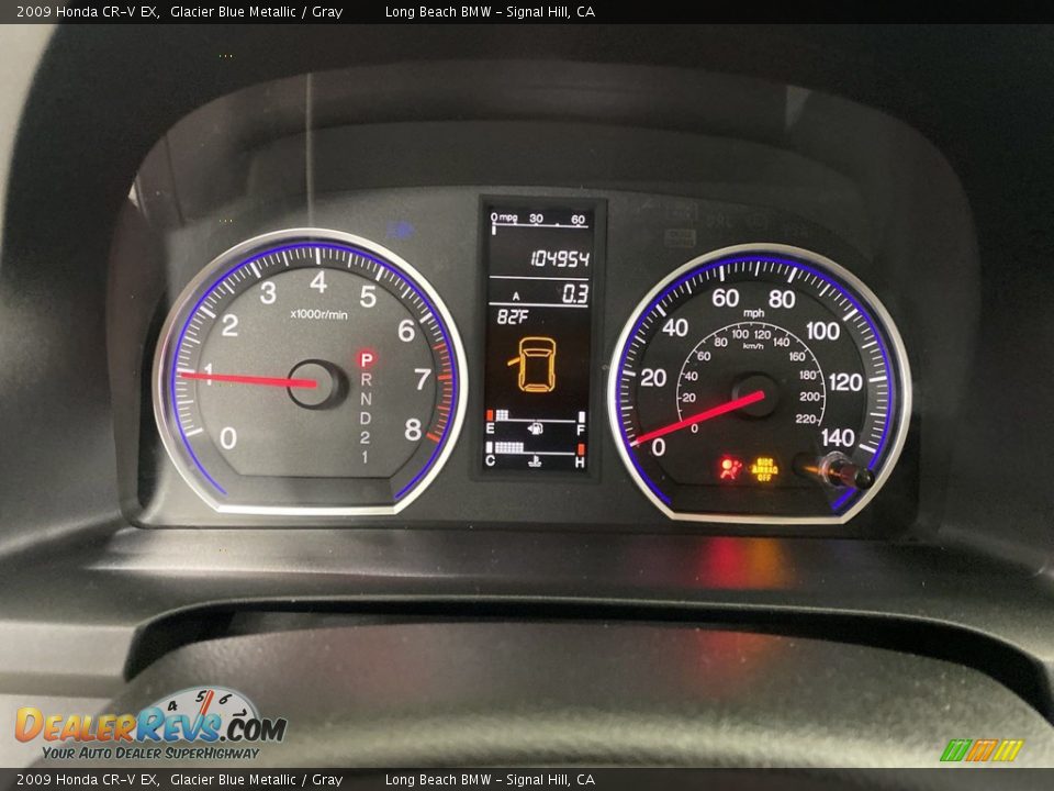 2009 Honda CR-V EX Gauges Photo #21