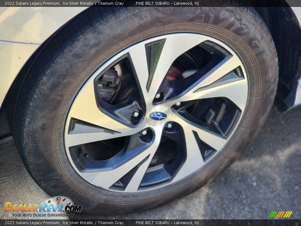 2022 Subaru Legacy Premium Ice Silver Metallic / Titanium Gray Photo #6