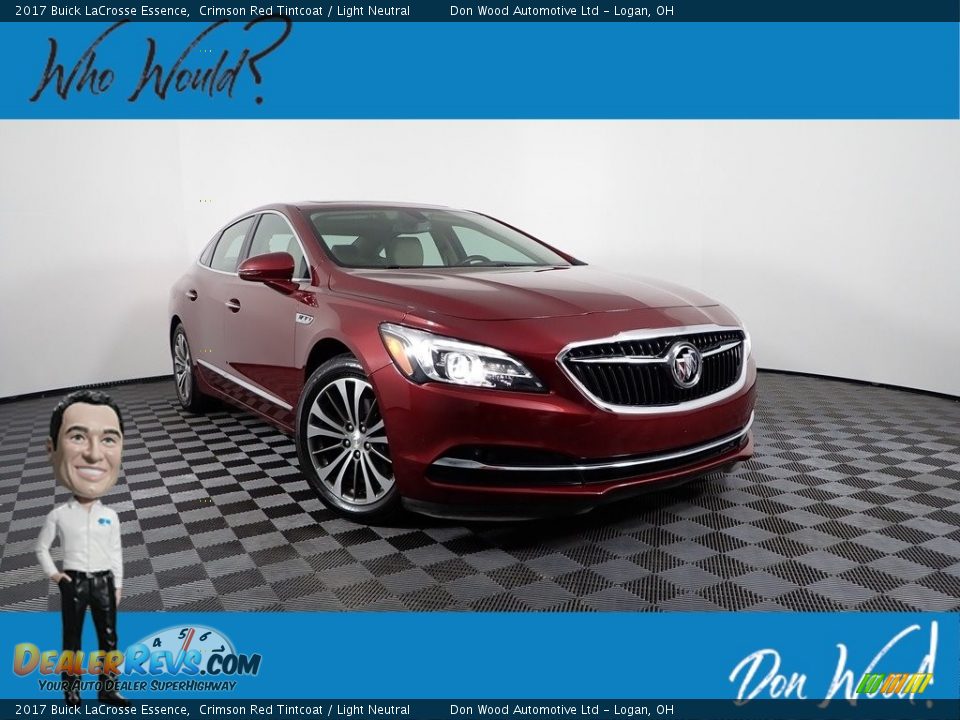 2017 Buick LaCrosse Essence Crimson Red Tintcoat / Light Neutral Photo #1