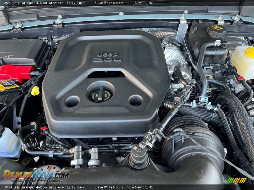 2024 Jeep Wrangler 4-Door Willys 4x4 2.0 Liter Turbocharged DOHC 16-Valve VVT 4 Cylinder Engine Photo #9
