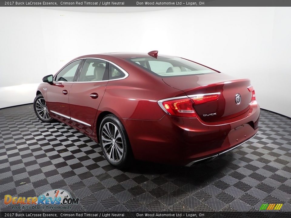 2017 Buick LaCrosse Essence Crimson Red Tintcoat / Light Neutral Photo #8