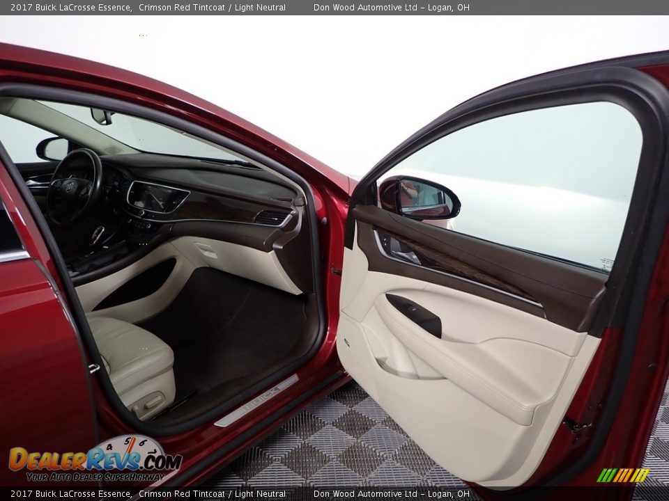 2017 Buick LaCrosse Essence Crimson Red Tintcoat / Light Neutral Photo #27