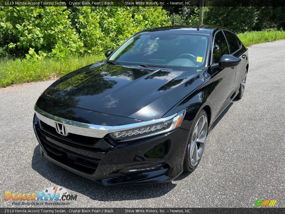 2019 Honda Accord Touring Sedan Crystal Black Pearl / Black Photo #3