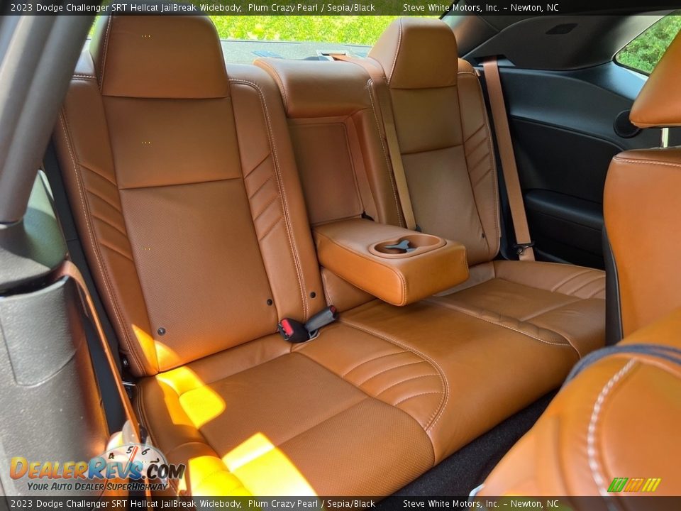 Rear Seat of 2023 Dodge Challenger SRT Hellcat JailBreak Widebody Photo #18