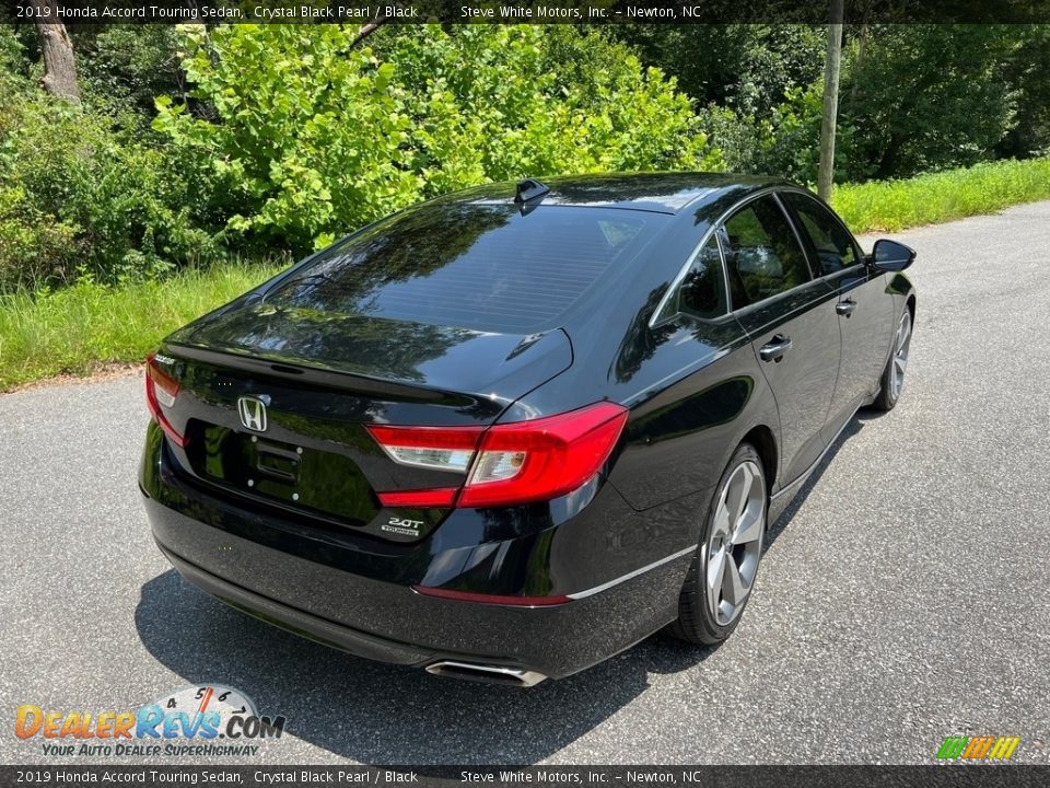 Crystal Black Pearl 2019 Honda Accord Touring Sedan Photo #7