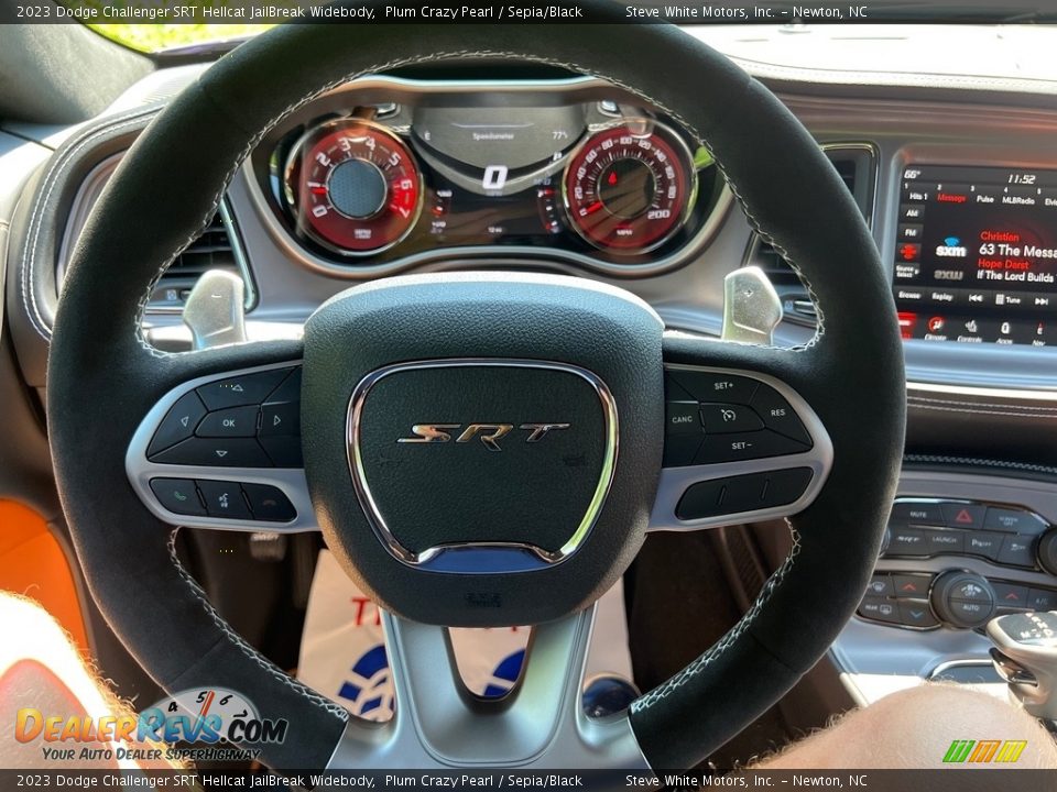 2023 Dodge Challenger SRT Hellcat JailBreak Widebody Steering Wheel Photo #21