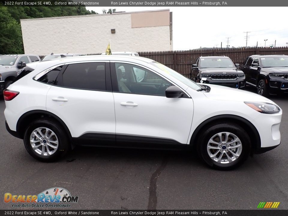 2022 Ford Escape SE 4WD Oxford White / Sandstone Photo #7