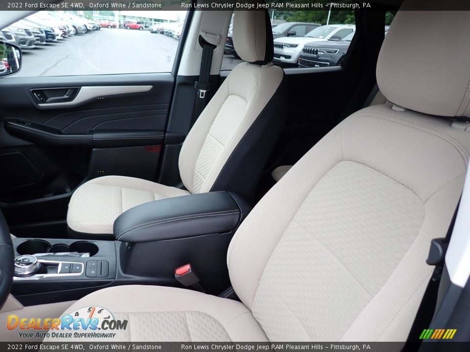 2022 Ford Escape SE 4WD Oxford White / Sandstone Photo #11