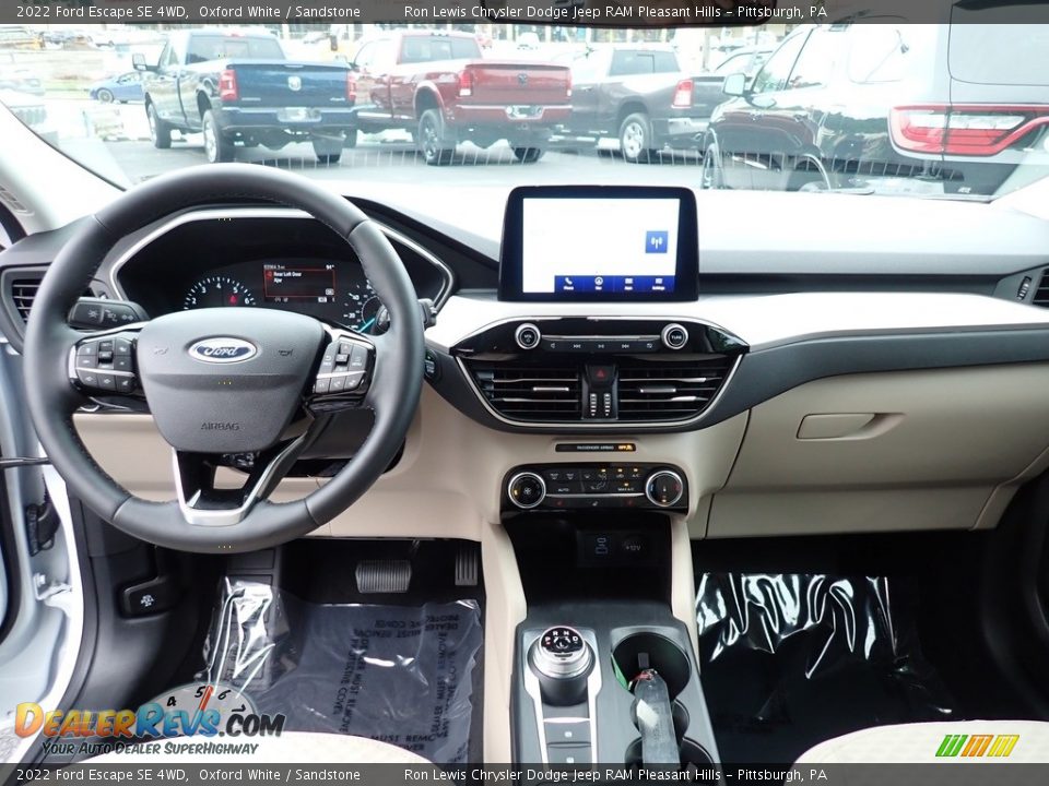 2022 Ford Escape SE 4WD Oxford White / Sandstone Photo #13