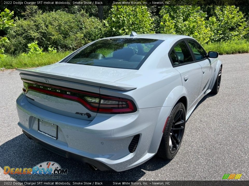 2022 Dodge Charger SRT Hellcat Widebody Smoke Show / Black Photo #7