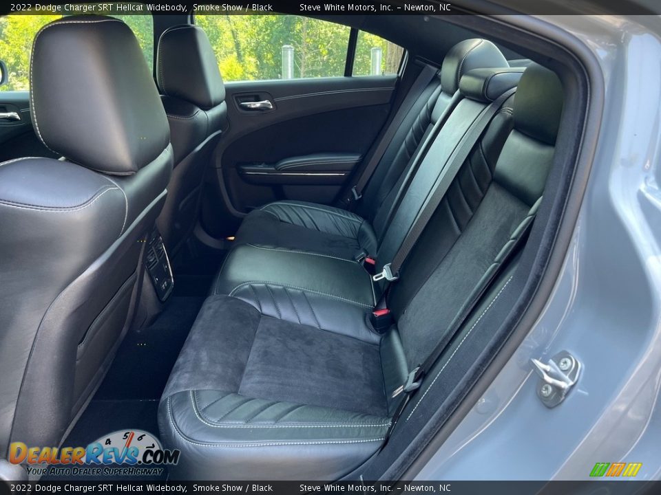 Rear Seat of 2022 Dodge Charger SRT Hellcat Widebody Photo #15