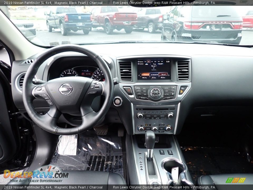 Dashboard of 2019 Nissan Pathfinder SL 4x4 Photo #13