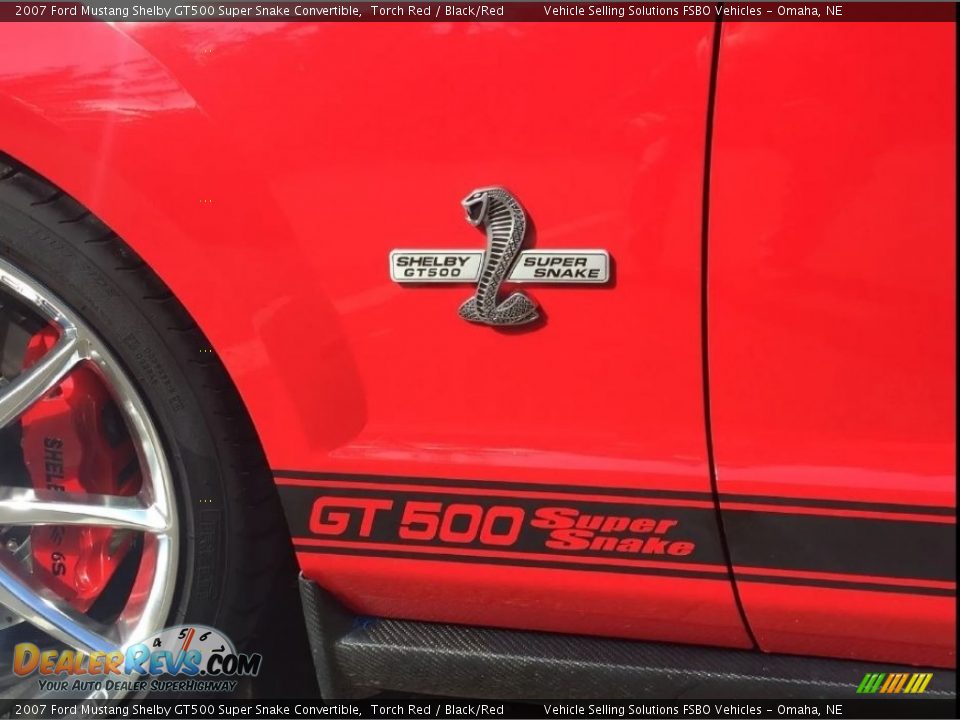 2007 Ford Mustang Shelby GT500 Super Snake Convertible Logo Photo #4