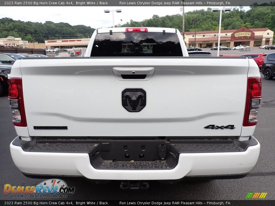 2023 Ram 2500 Big Horn Crew Cab 4x4 Bright White / Black Photo #4