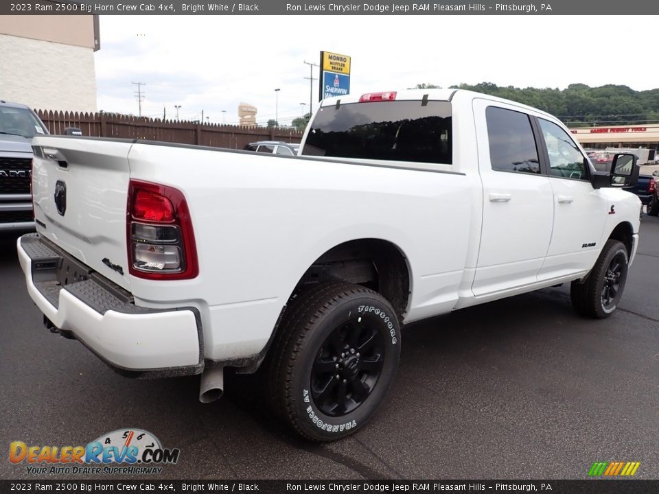 2023 Ram 2500 Big Horn Crew Cab 4x4 Bright White / Black Photo #7