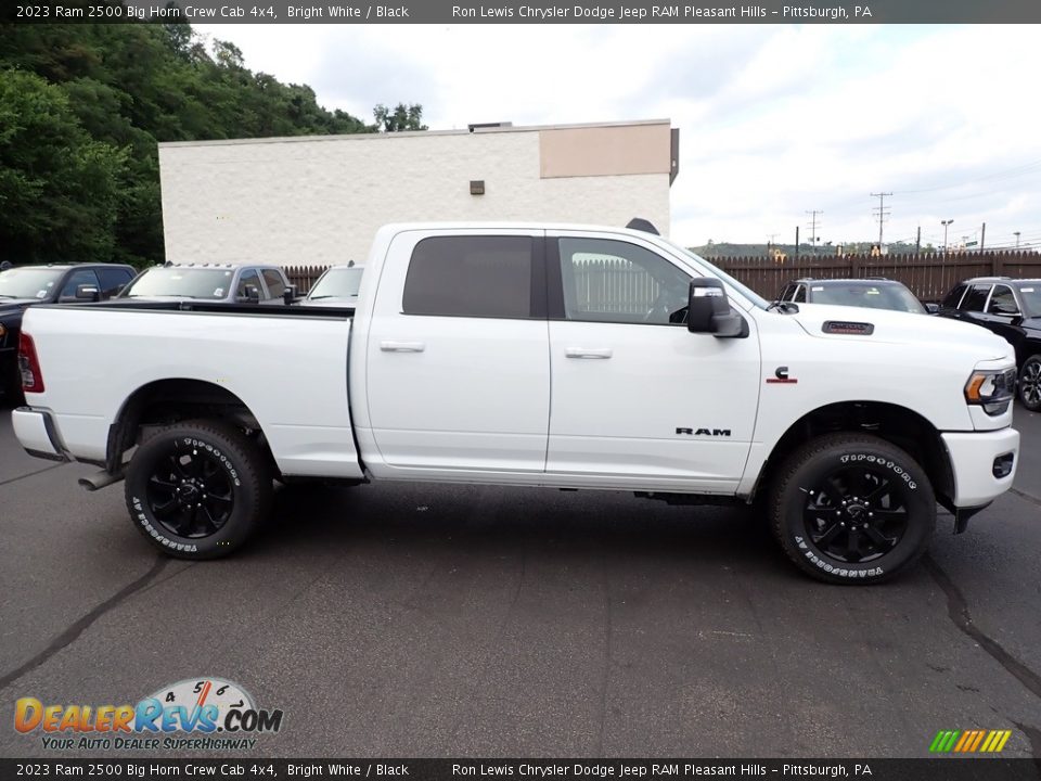 2023 Ram 2500 Big Horn Crew Cab 4x4 Bright White / Black Photo #8