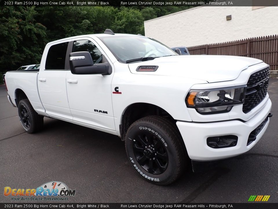 2023 Ram 2500 Big Horn Crew Cab 4x4 Bright White / Black Photo #9