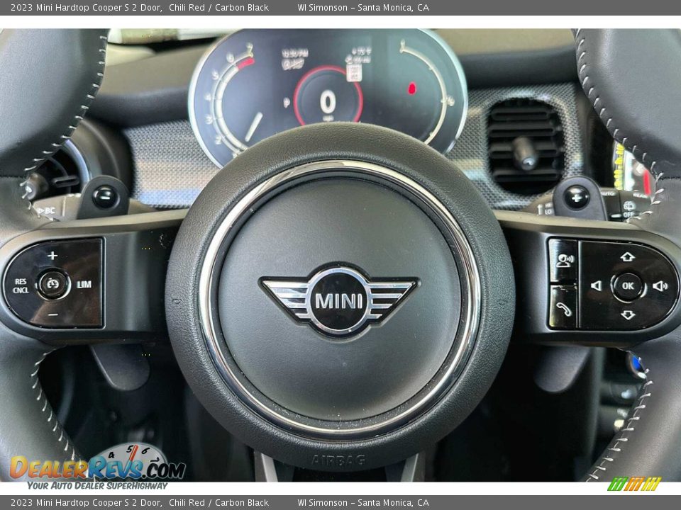 2023 Mini Hardtop Cooper S 2 Door Steering Wheel Photo #22
