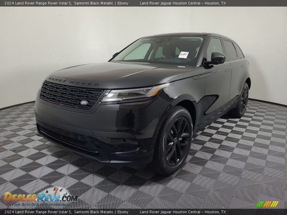 2024 Land Rover Range Rover Velar S Santorini Black Metallic / Ebony Photo #1