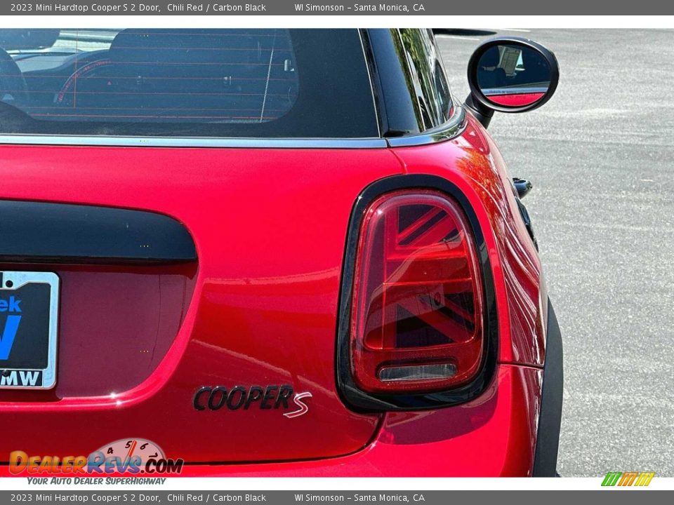2023 Mini Hardtop Cooper S 2 Door Chili Red / Carbon Black Photo #26