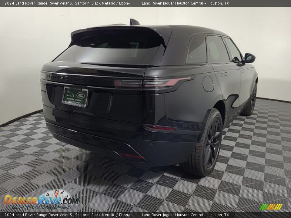 2024 Land Rover Range Rover Velar S Santorini Black Metallic / Ebony Photo #2